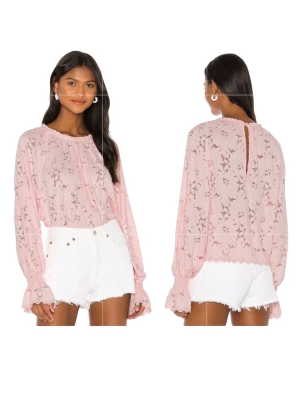Free People Olivia balloon sleeve